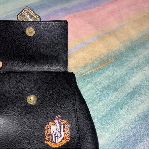 Harry Patter Mini Backpack Uniform Women Bag Purse Small Hufflepuff - Picture 7 of 12